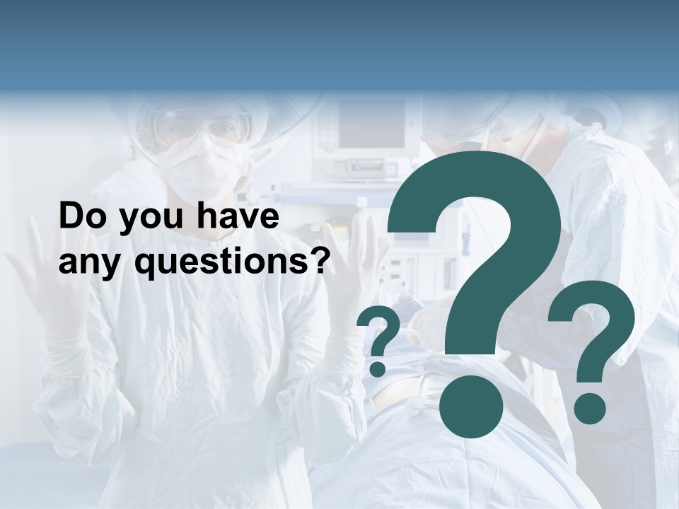 Doctor Health Sedation PowerPoint Template