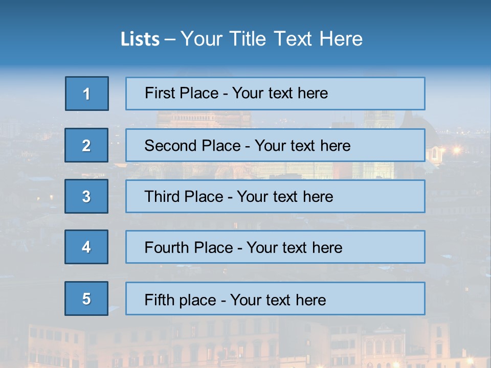Night Medieval Heritage PowerPoint Template