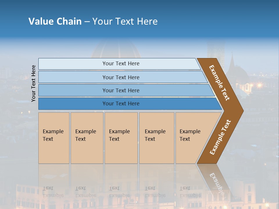 Night Medieval Heritage PowerPoint Template