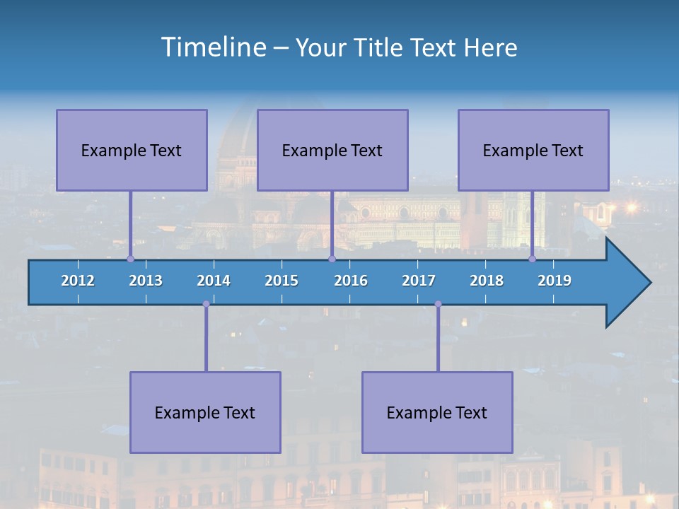 Night Medieval Heritage PowerPoint Template