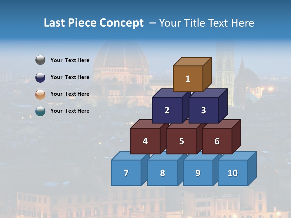 Night Medieval Heritage PowerPoint Template