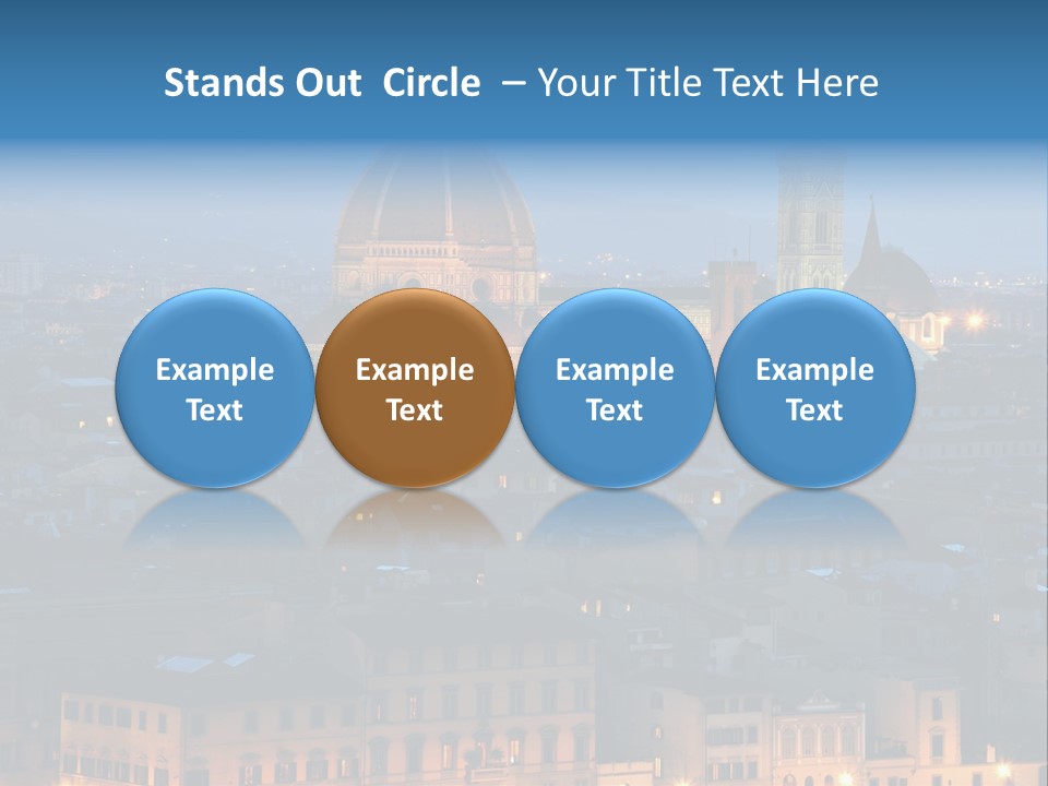 Night Medieval Heritage PowerPoint Template