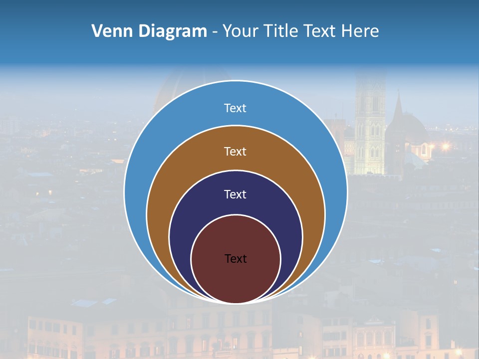 Night Medieval Heritage PowerPoint Template