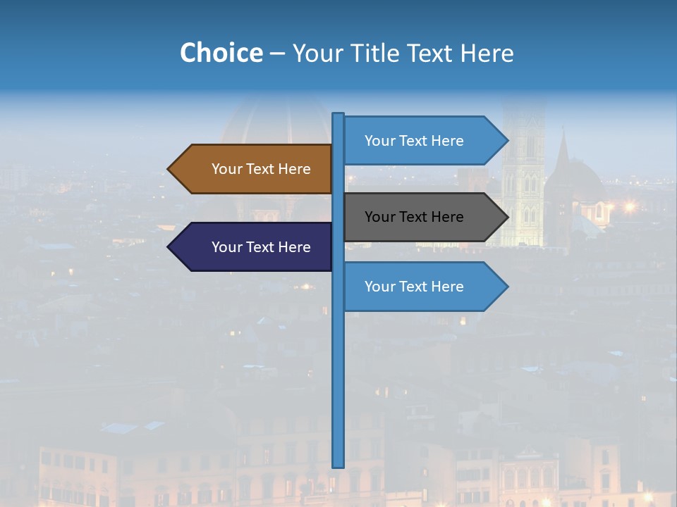 Night Medieval Heritage PowerPoint Template