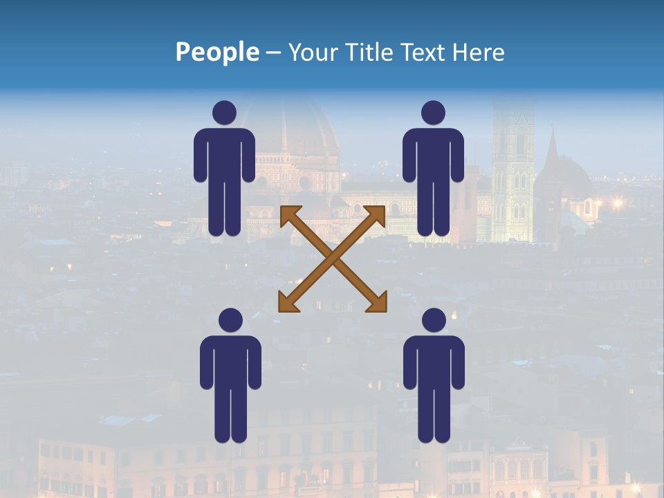 Night Medieval Heritage PowerPoint Template