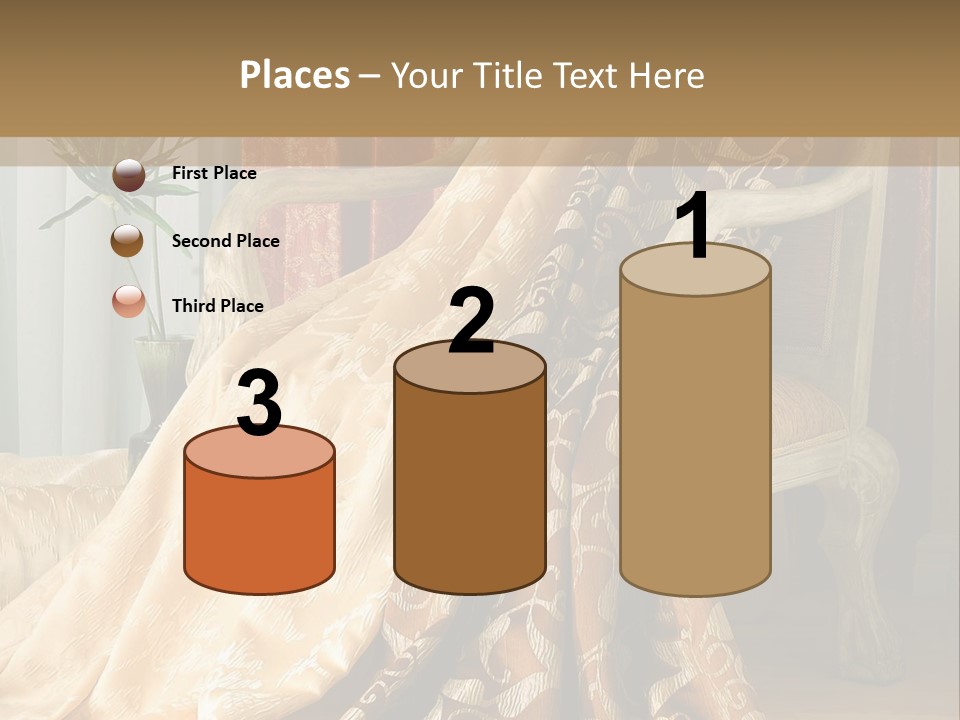 Wrinkled Rough Material PowerPoint Template