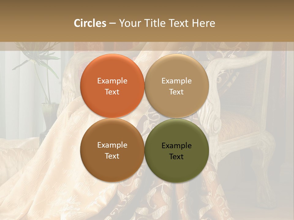 Wrinkled Rough Material PowerPoint Template