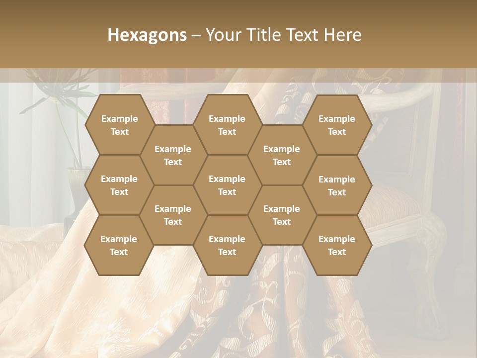 Wrinkled Rough Material PowerPoint Template