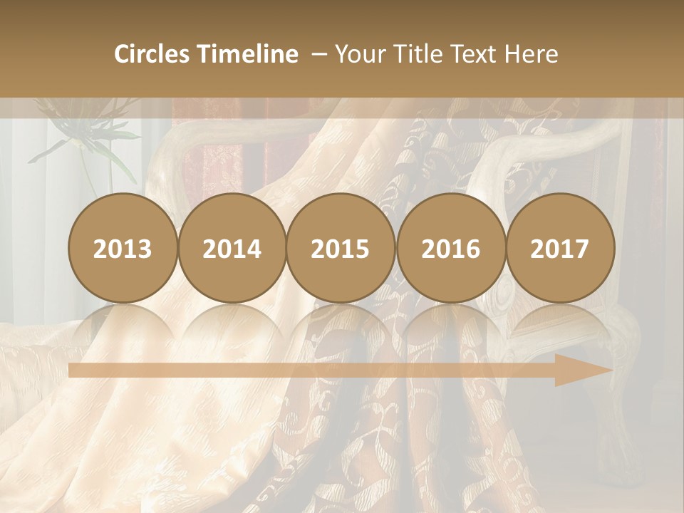 Wrinkled Rough Material PowerPoint Template