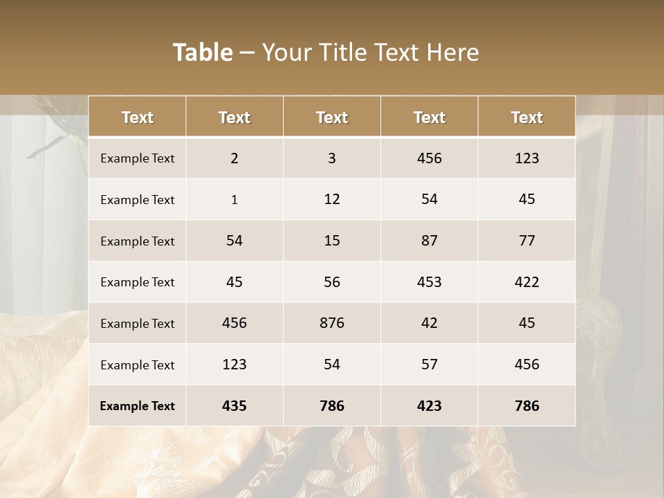 Wrinkled Rough Material PowerPoint Template