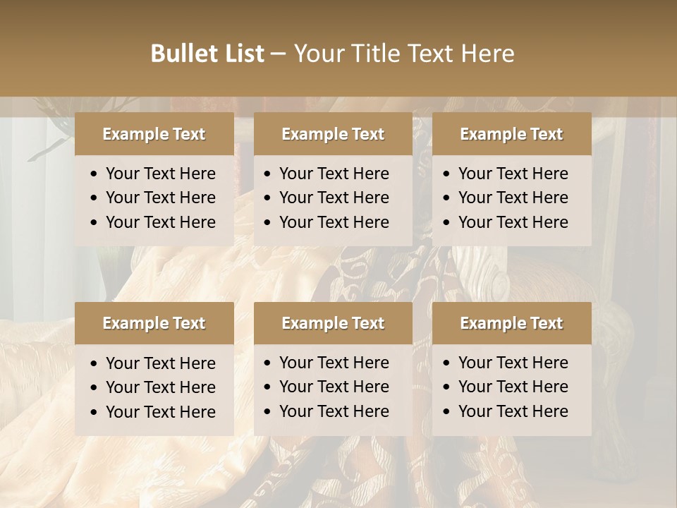 Wrinkled Rough Material PowerPoint Template