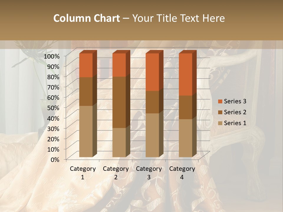 Wrinkled Rough Material PowerPoint Template