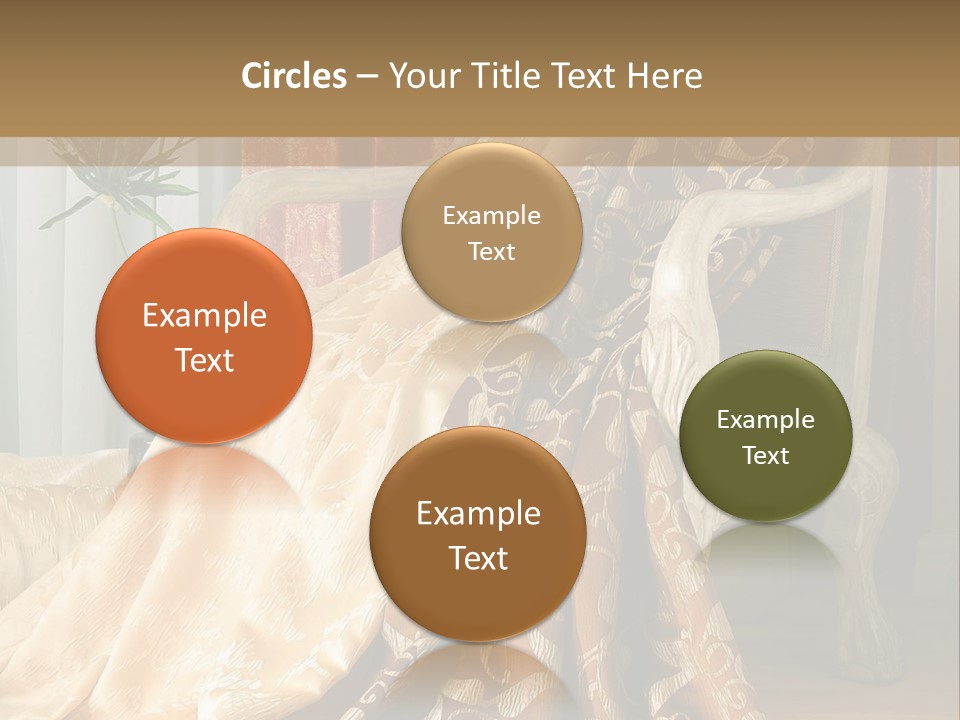 Wrinkled Rough Material PowerPoint Template