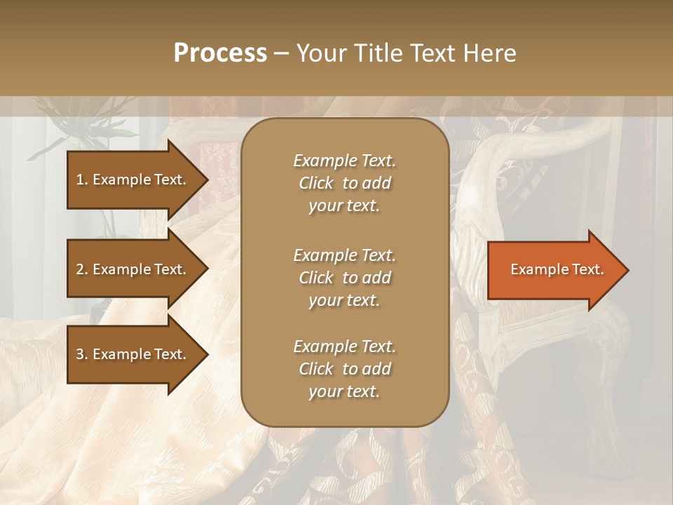 Wrinkled Rough Material PowerPoint Template