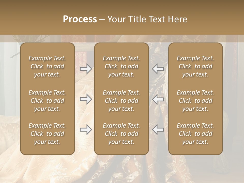 Wrinkled Rough Material PowerPoint Template