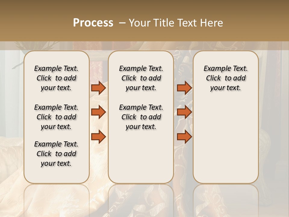 Wrinkled Rough Material PowerPoint Template