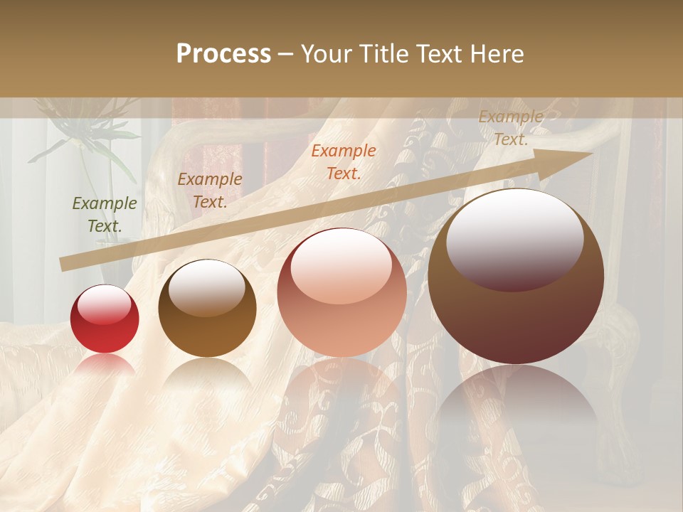 Wrinkled Rough Material PowerPoint Template