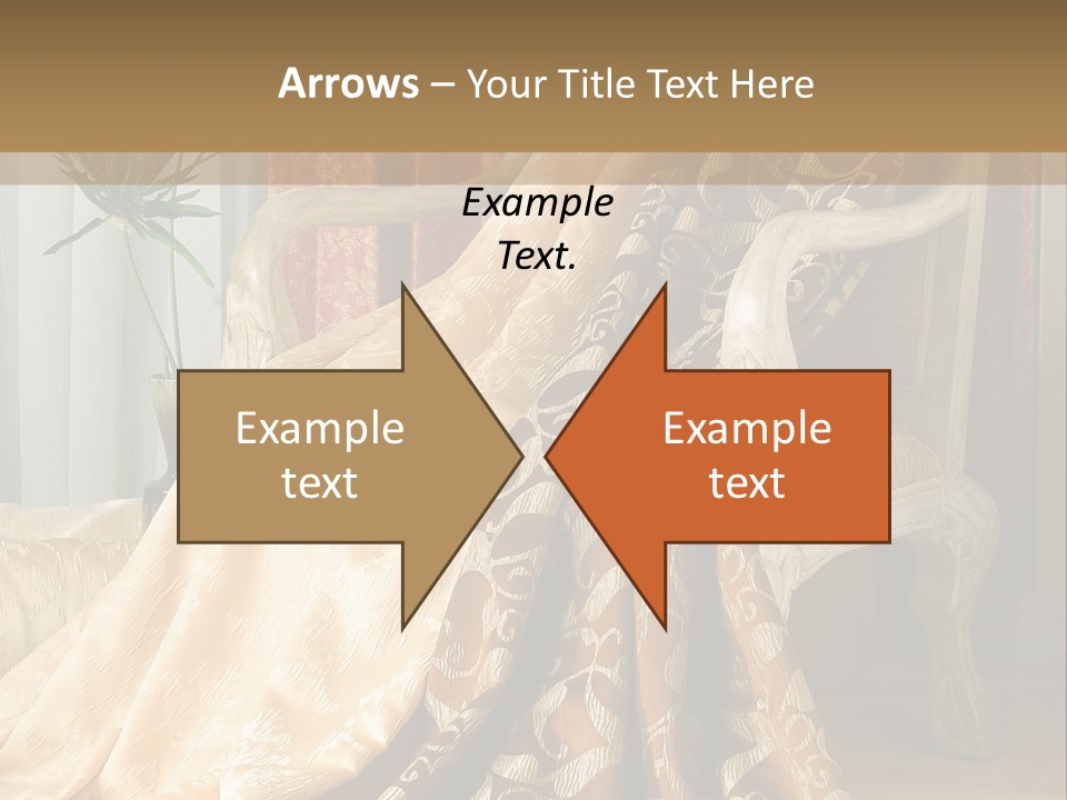 Wrinkled Rough Material PowerPoint Template