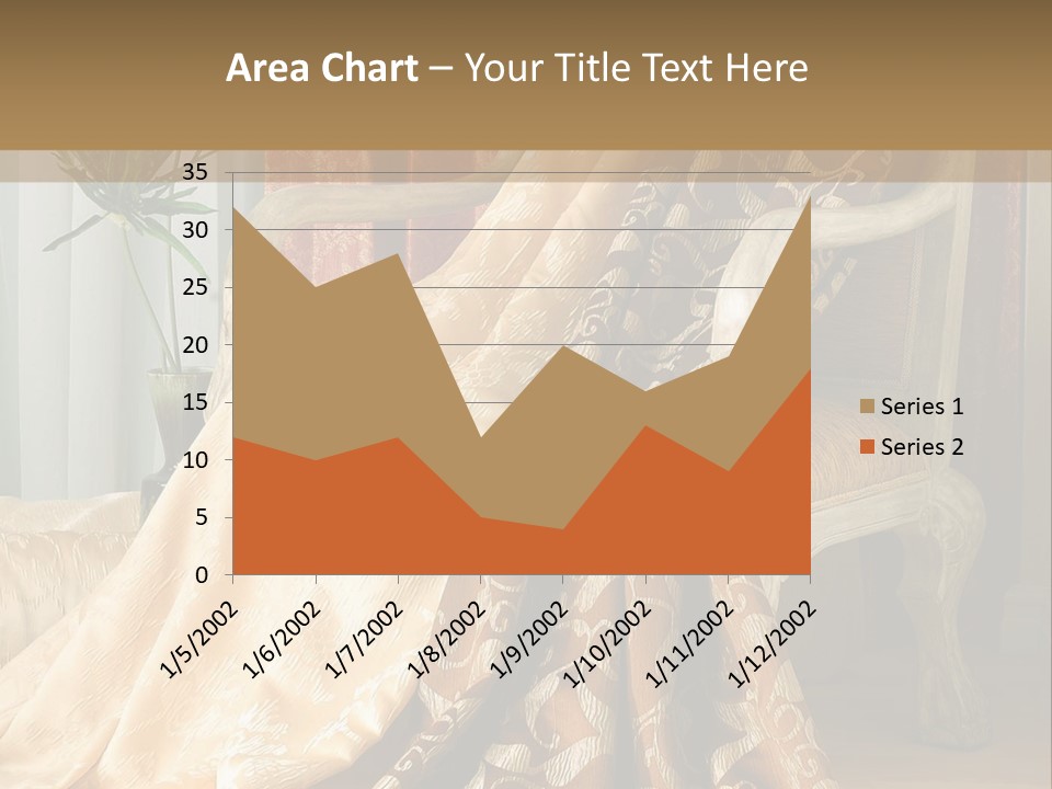 Wrinkled Rough Material PowerPoint Template