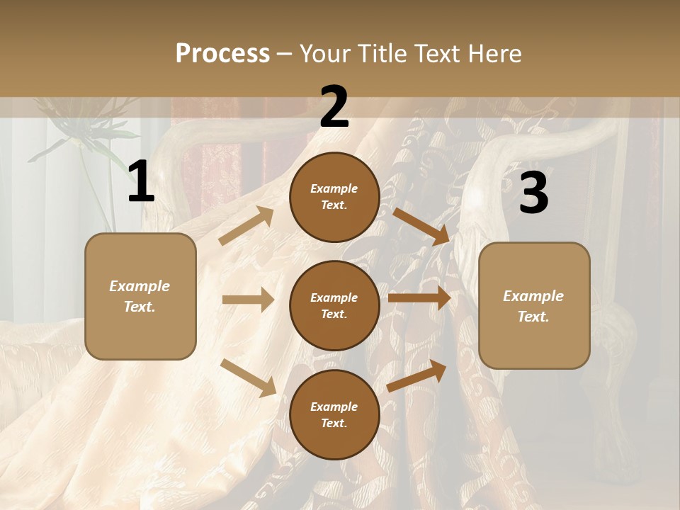 Wrinkled Rough Material PowerPoint Template