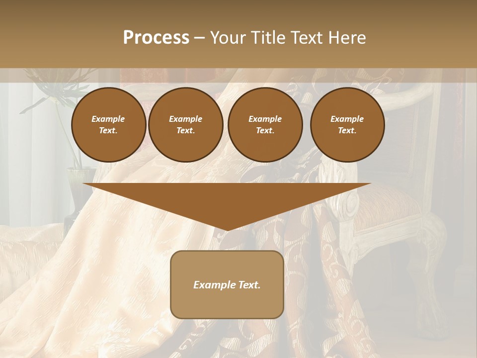Wrinkled Rough Material PowerPoint Template