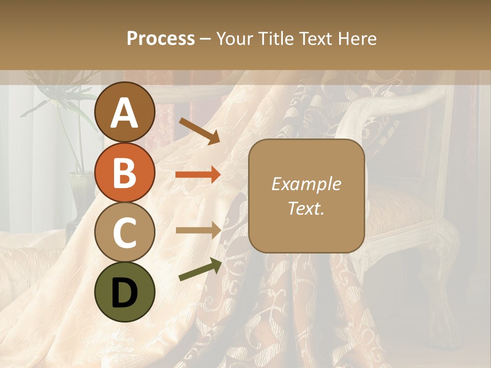 Wrinkled Rough Material PowerPoint Template