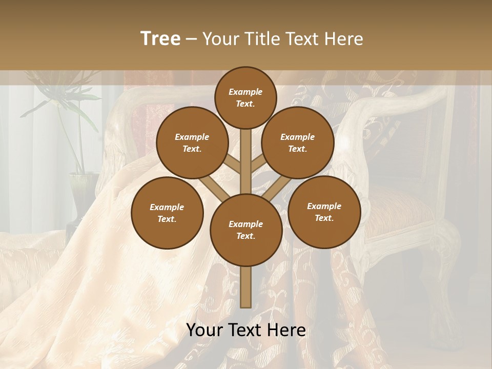 Wrinkled Rough Material PowerPoint Template