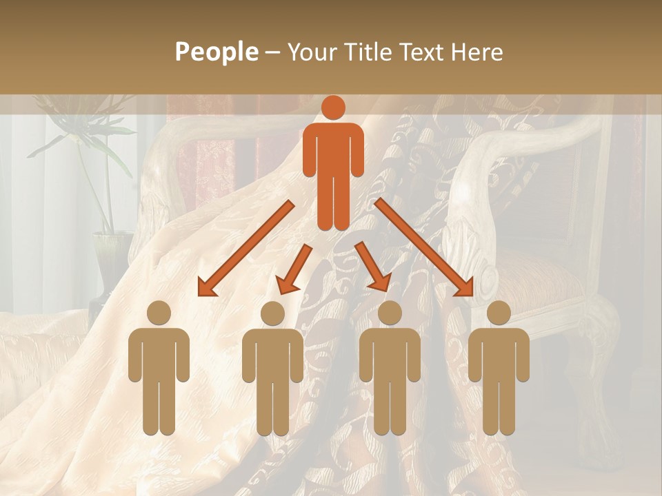 Wrinkled Rough Material PowerPoint Template