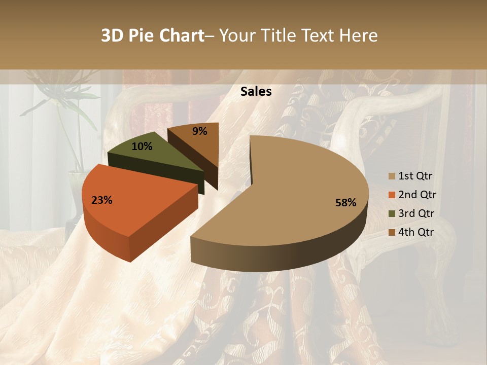 Wrinkled Rough Material PowerPoint Template