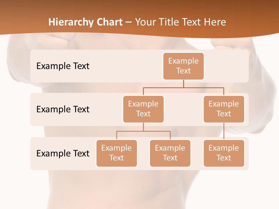 Thumbs Up Topless Fitness PowerPoint Template