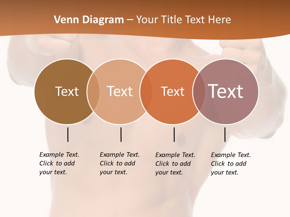 Thumbs Up Topless Fitness PowerPoint Template