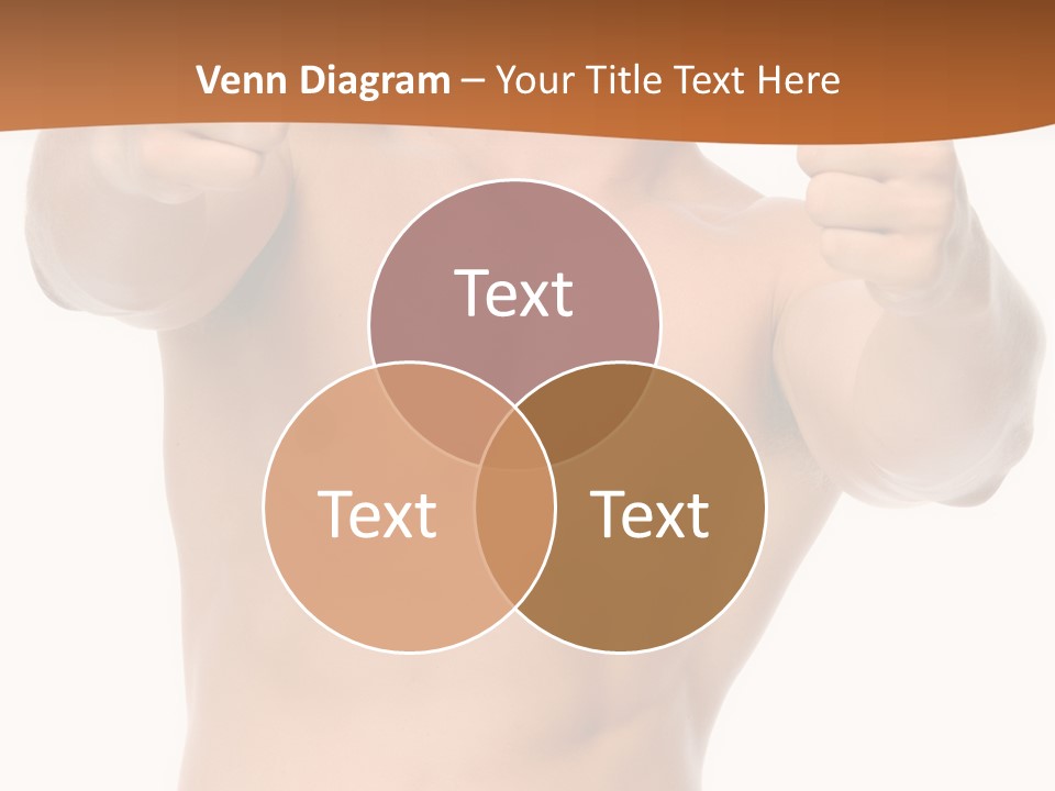 Thumbs Up Topless Fitness PowerPoint Template