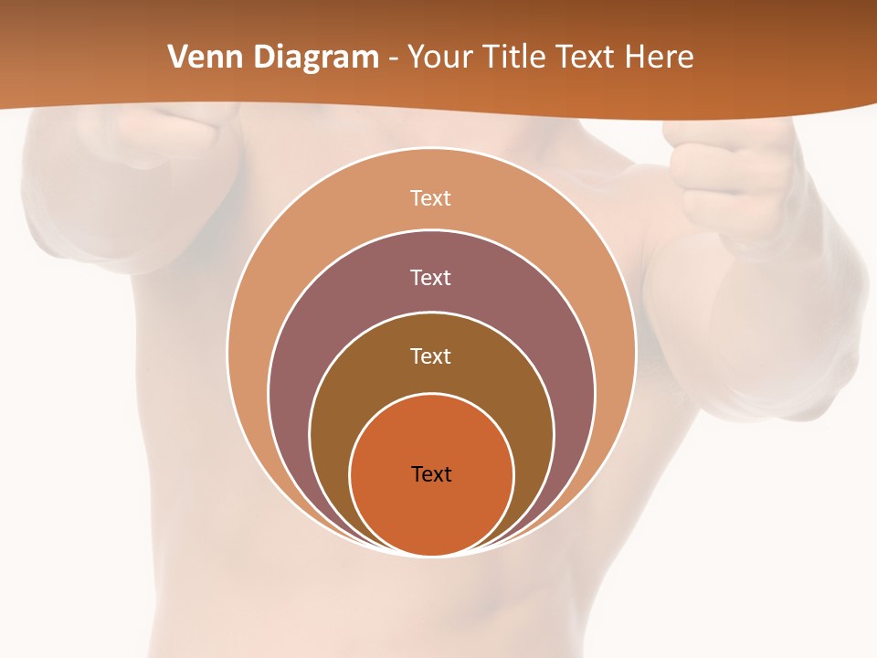 Thumbs Up Topless Fitness PowerPoint Template