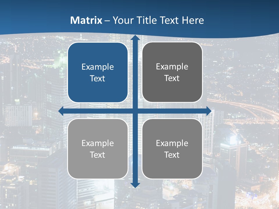 Kuala Traffic Grows PowerPoint Template