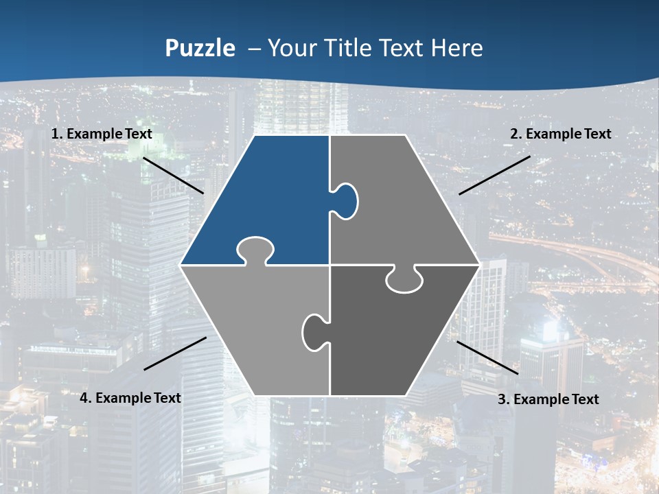 Kuala Traffic Grows PowerPoint Template