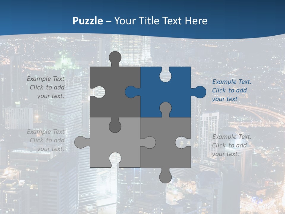 Kuala Traffic Grows PowerPoint Template