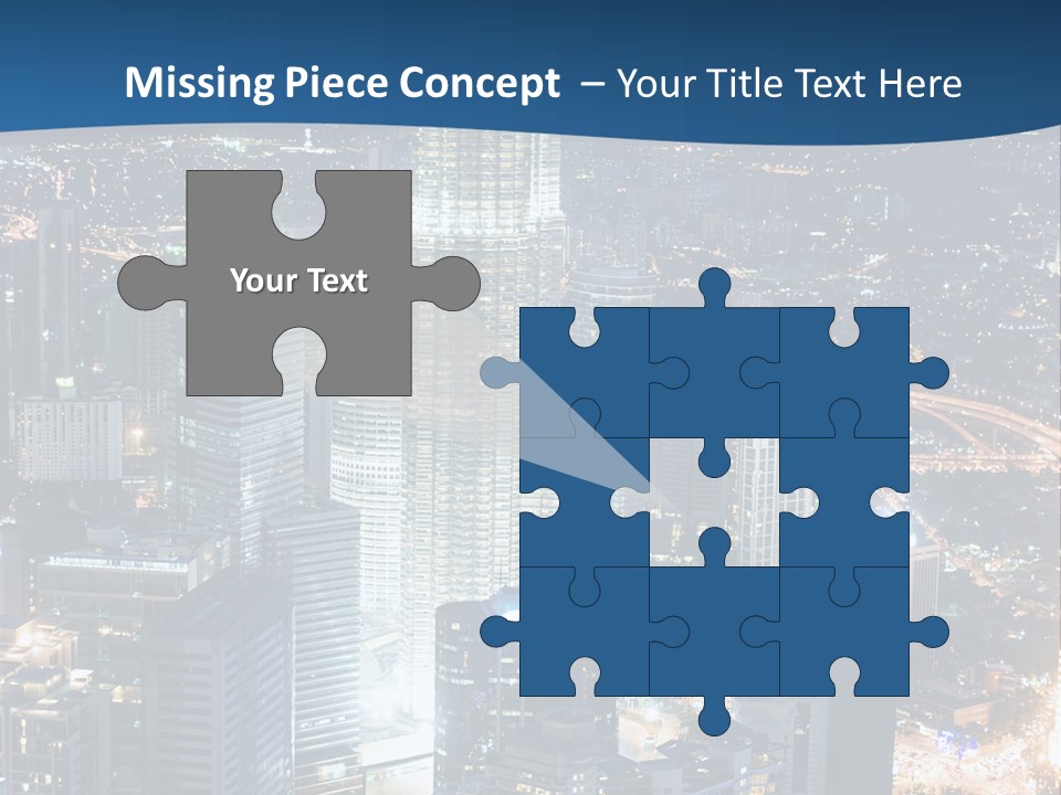 Kuala Traffic Grows PowerPoint Template