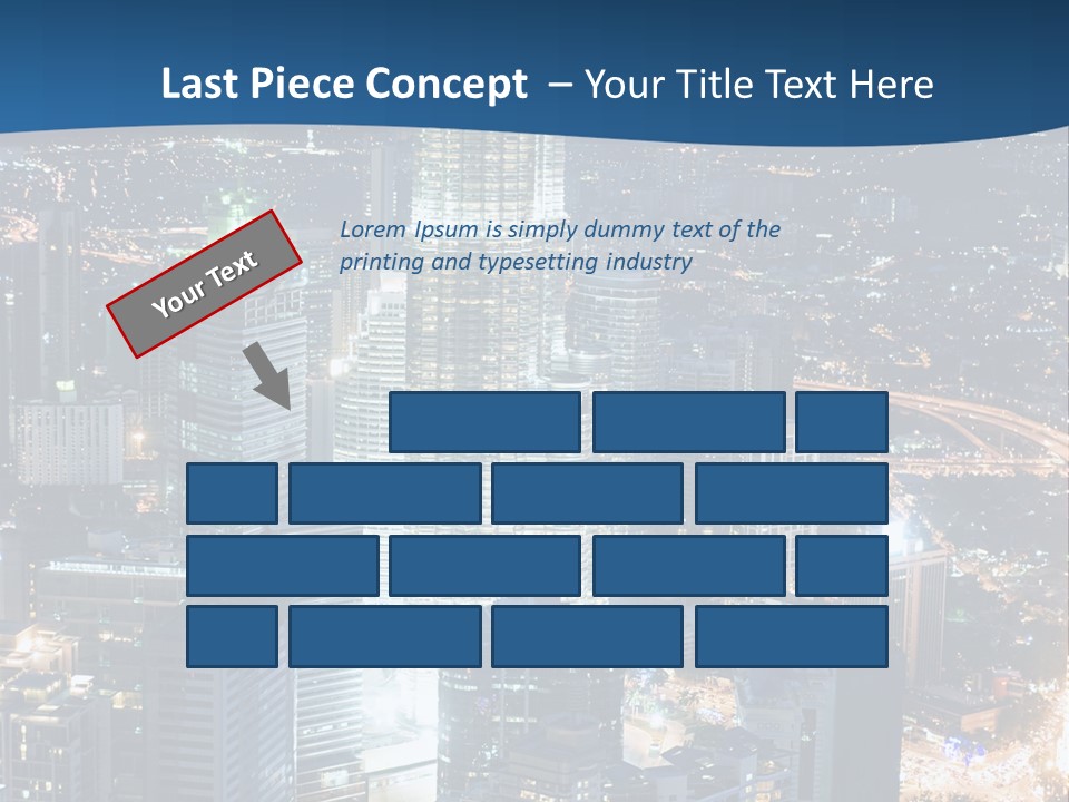 Kuala Traffic Grows PowerPoint Template