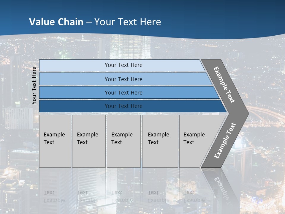 Kuala Traffic Grows PowerPoint Template
