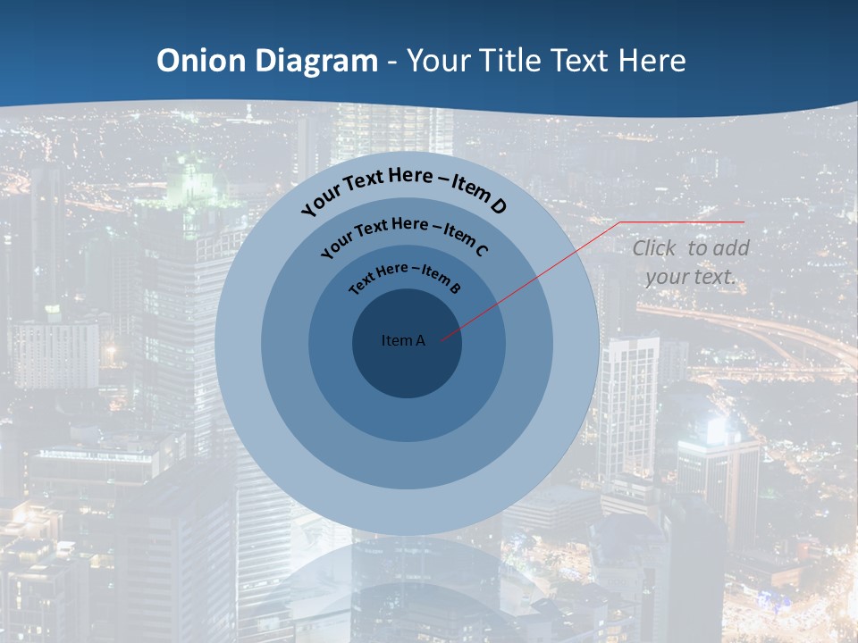 Kuala Traffic Grows PowerPoint Template