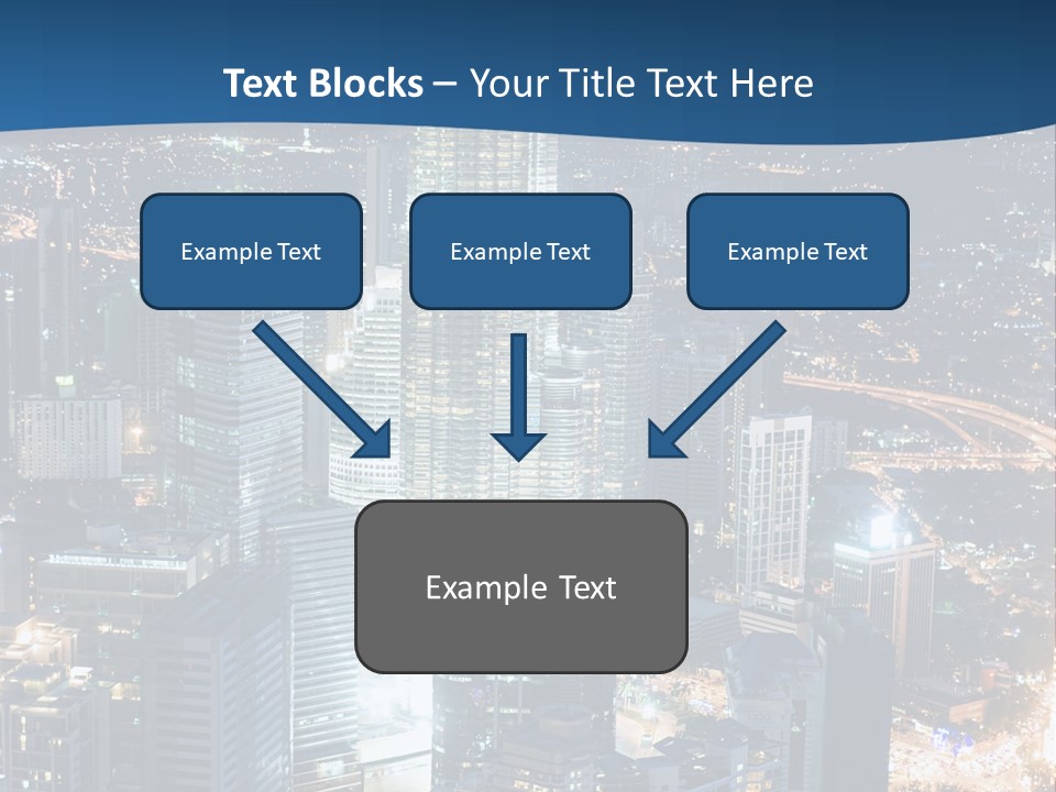 Kuala Traffic Grows PowerPoint Template