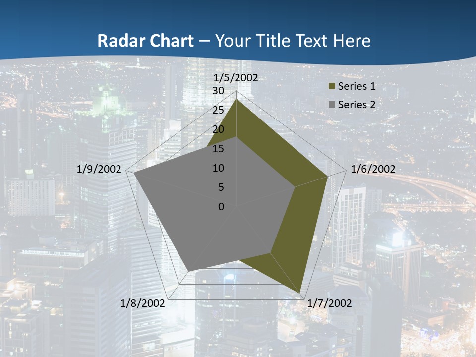 Kuala Traffic Grows PowerPoint Template