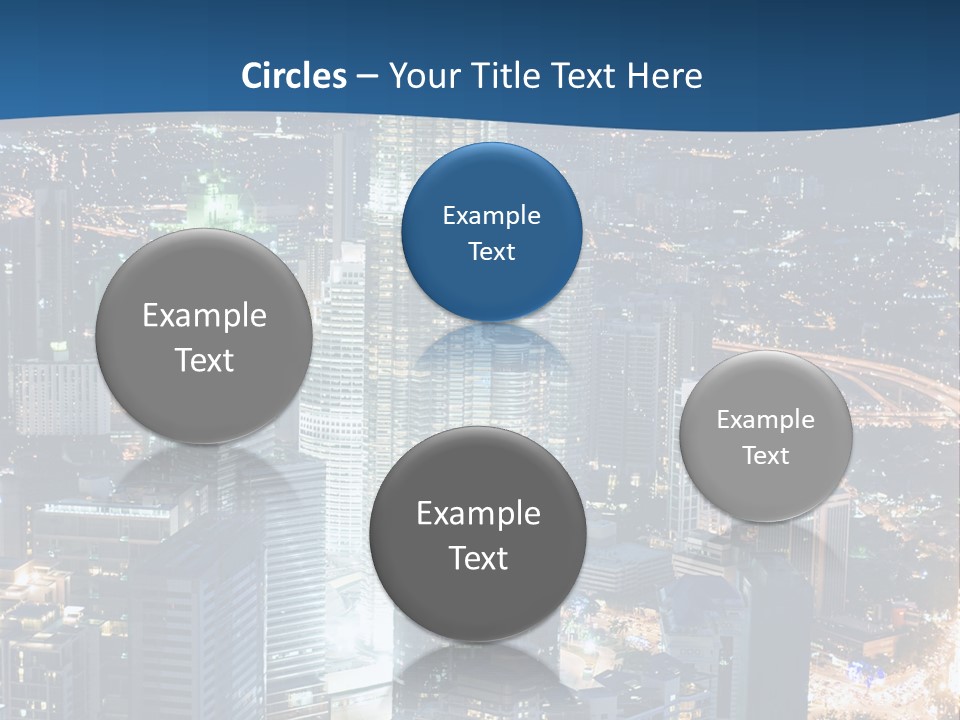 Kuala Traffic Grows PowerPoint Template