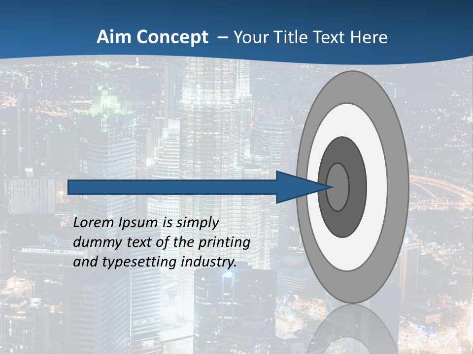 Kuala Traffic Grows PowerPoint Template