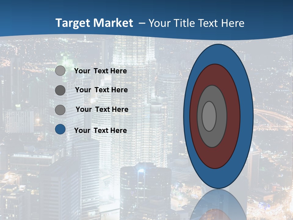 Kuala Traffic Grows PowerPoint Template