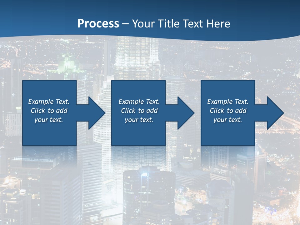 Kuala Traffic Grows PowerPoint Template