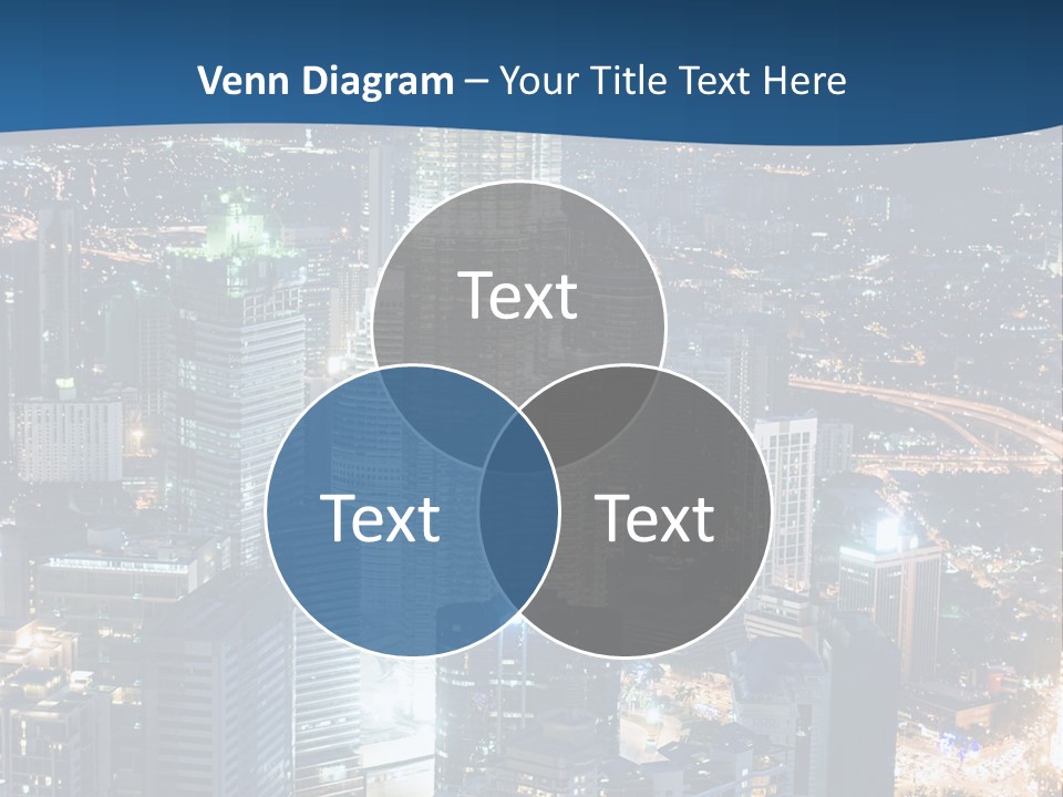 Kuala Traffic Grows PowerPoint Template