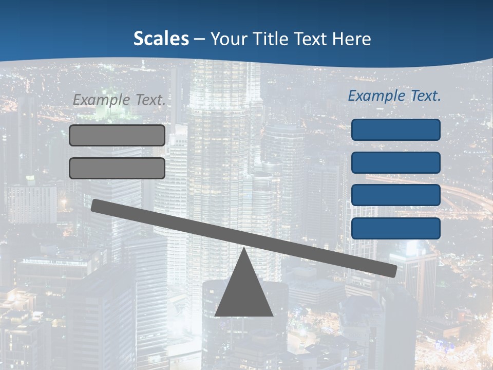Kuala Traffic Grows PowerPoint Template