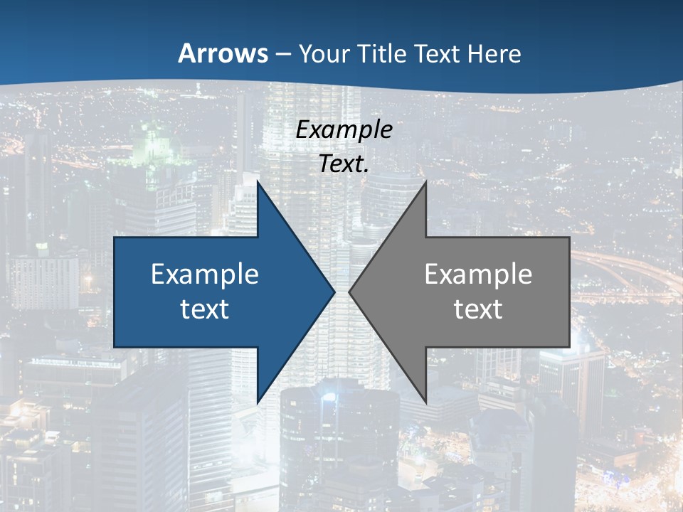 Kuala Traffic Grows PowerPoint Template