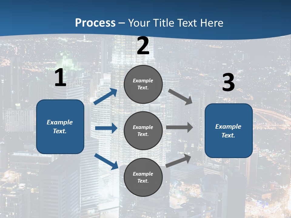Kuala Traffic Grows PowerPoint Template